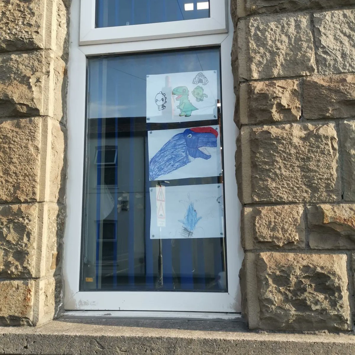 Love the Dinosaurs at <a href="/GPSCardiff/">Grangetown Primary</a>. They look fantastic!