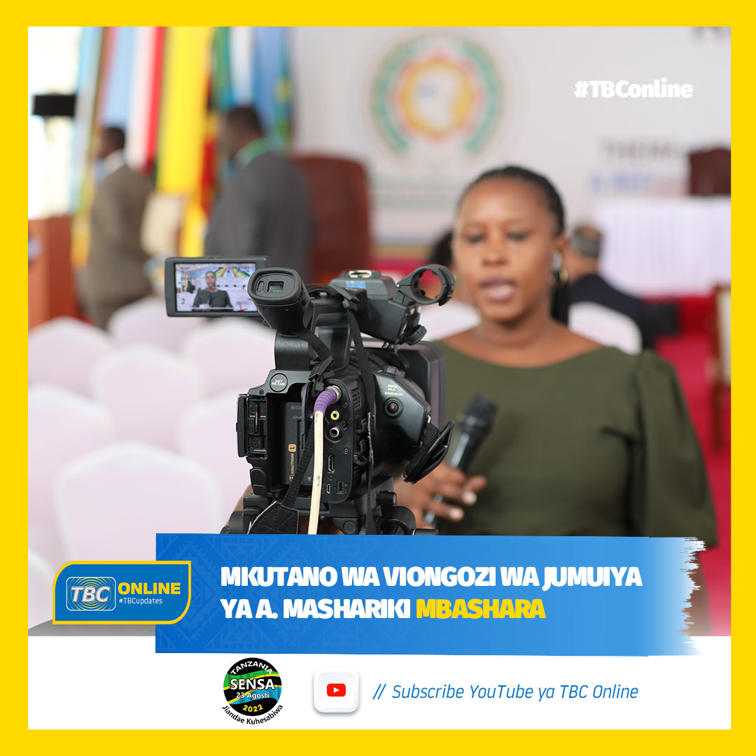 TBConlineTZ's tweet photo. Watendaji wa Shirika la Utangazaji Tanzania (TBC), wakiripoti Mbashara mkutano wa kawaida wa 22 wa viongozi wa @jumuiya unaofanyika jijini Arusha.
Endelea kufuatilia matangazo haya kupitia TBC1 ama kwenye Youtube Channel ya TBConline .
#22summit
#jumuiyayaafrikamashariki
#EAC https://t.co/syQVussfQU
