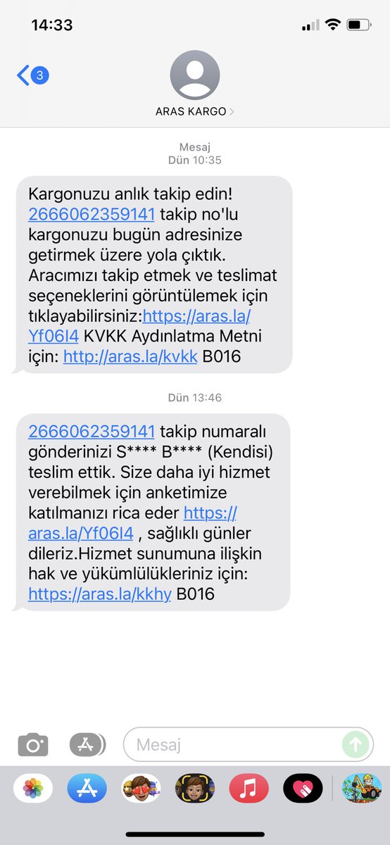 sevilerdeger's tweet photo. @araskargo  kargoyu ben teslim almadım. Birde ben teslim almışım gibi mesaj atıyorsunuz ve bunu hep yapıyorsunuz. Ne rahat ne gevşek firmasınız ya 😡 @ArasKargoDESTEK https://t.co/0J1TJh8WgO