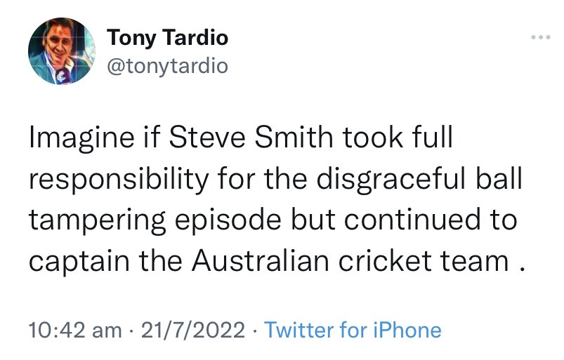 Steve Smith tweet media
