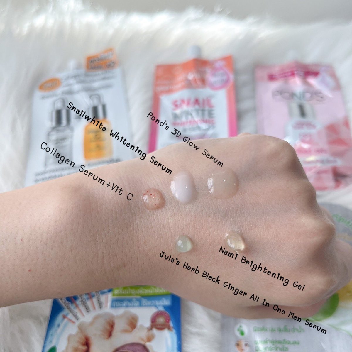 imnayeonshyshy's tweet image. รวมครีมซองในเซเว่นที่ใช้แล้วชอบมากในช่วงนี้ ช่วยเรื่องผิวกระจ่างใสขึ้น ลดจุดด่างดำแต่คงความชุ่มชื้นให้ผิวให้ผิวดูสุขภาพดี มีความหน้าใสฉ่ำเด้ง ราคาถูกและดี ไปตำตามกันได้เลย #ไว้รีวิวห้ามขายของโว้ยยย #ใช้ดีบอกต่อ