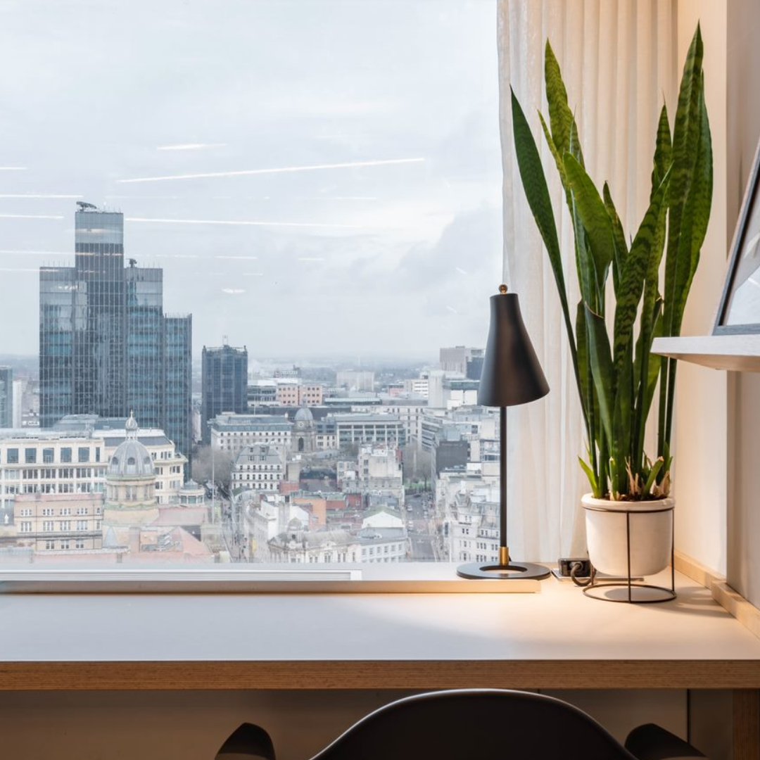 RedbrainGlobal's tweet photo. We're loving the view from Alpha Tower in Birmingham 😍 Nearly 3 weeks in our new studio and the team are enjoying the space. @alphaworksB1 certainly know how to look after us! We're continuing to put our own stamp on it... 👀 watch this space. #officeview #Redbrain https://t.co/cdRj8f5Xe8