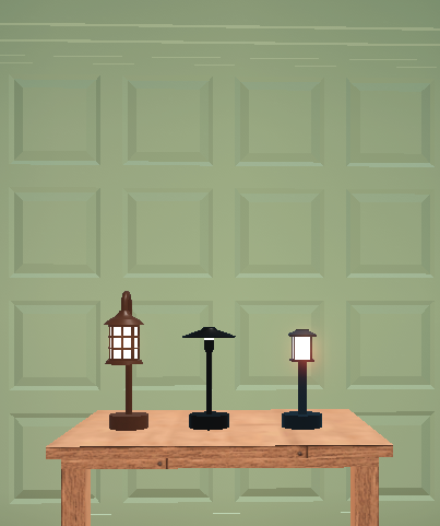 DannahVlogss's tweet photo. If you place the new Path lights in bloxburg and resize the cylinder together they will look like this.. #Bloxburg #BloxburgBuilds #CoolHack https://t.co/IzNK3J8vge
