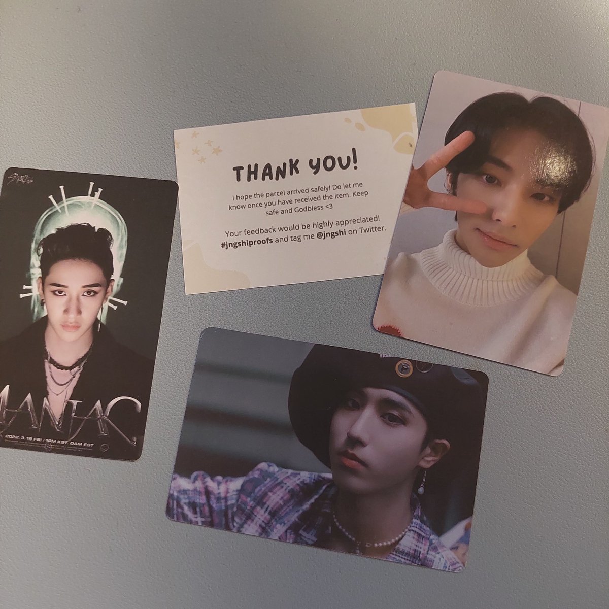 seungbitcart's tweet photo. 📦 mail from @jngshi

: ̗̀➛ 💌 may bahay narin si hanquokka and leebit !! ang ganda ng quality <33 thank you for packing it safely ☆—#jngshiproofs https://t.co/JamvyT1wfv