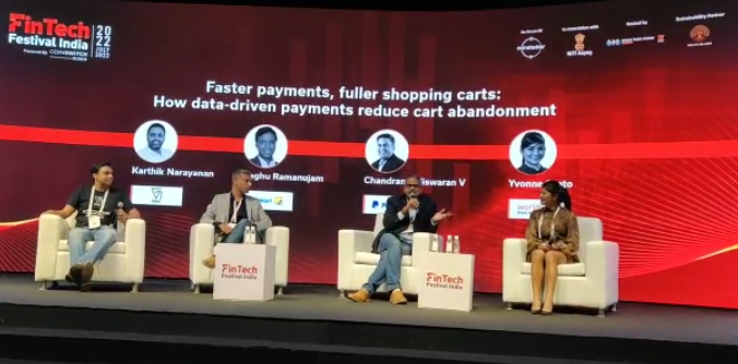 <a href="/mouli_venkat/">Mouli V, PhD</a>, VP Global Credit Risk, Seller Risk, and Collections (GCSC) &amp; Site Lead for <a href="/PayPalIN/">PayPal India 🇮🇳</a> speaking at <a href="/ffi_fintechfest/">FinTech Festival India</a> on the importance of data-driven payments to reduce cart abandonments 

#fintechfestivalindia