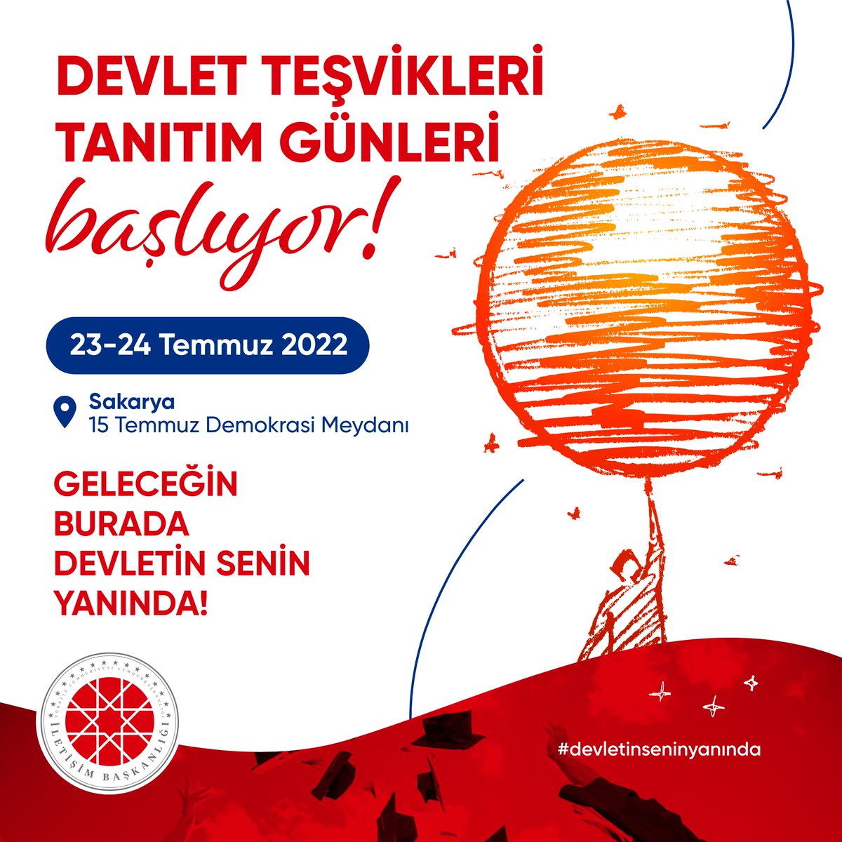 Devlet Teşvikleri Tanıtım Günleri’nin sıradaki durağı Sakarya!

Hayallerini, hedeflerini ve projelerini gerçekleştirebileceğin teşvikler ve imkânlar seni bekliyor. 🤝 #devletinseninyanında
