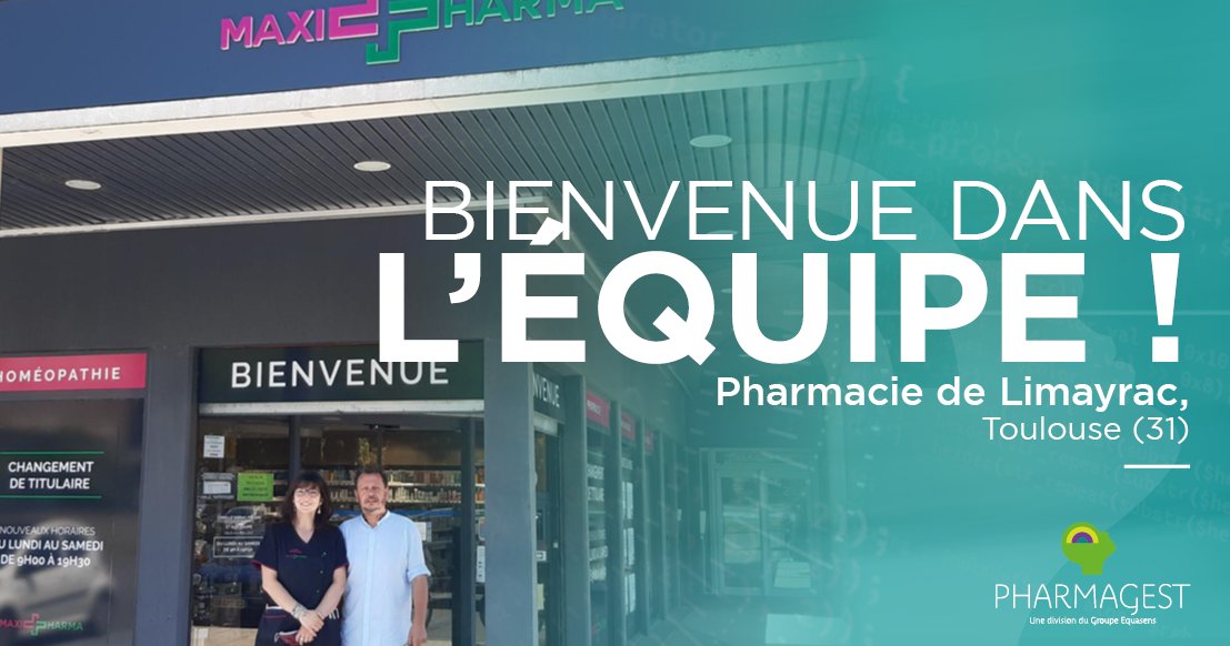 [WELCOME TO THE TEAM !]
C'est pas le pompon sur la Garonne mais bien une nouvelle recrue toulousaine dans l'équipe ! Bienvenue à la #Pharmacie de Limayrac (31) ! 🤜🤛