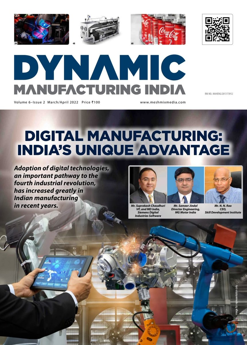 dineshmishra198's tweet photo. we are happy to announce that we will be publishing our 5th Anniversary issue of Dynamic Manufacturing India July_August 2022.
#Manufacturing #Machinetool #Magazine #Technology #Digitization #Machineinsider #Leaders #Influencers2022 #Publishing #Samuraiawards2022 #Metalcutting https://t.co/inrZq90CjA