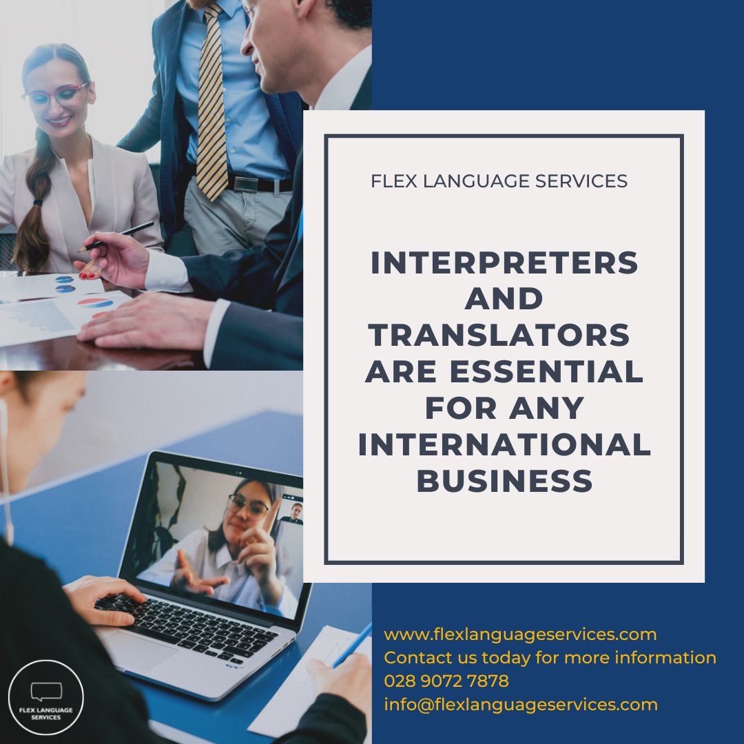 𝙄𝙣𝙩𝙚𝙧𝙥𝙧𝙚𝙩𝙚𝙧𝙨 𝙖𝙣𝙙 𝙩𝙧𝙖𝙣𝙨𝙡𝙖𝙩𝙤𝙧𝙨
Interpreters and translators are essential for any international business.
Contact FLEX to see how we can provide interpreters and translators to ensure specialist and accurate interpreting and translating
⌨️ Contact us today