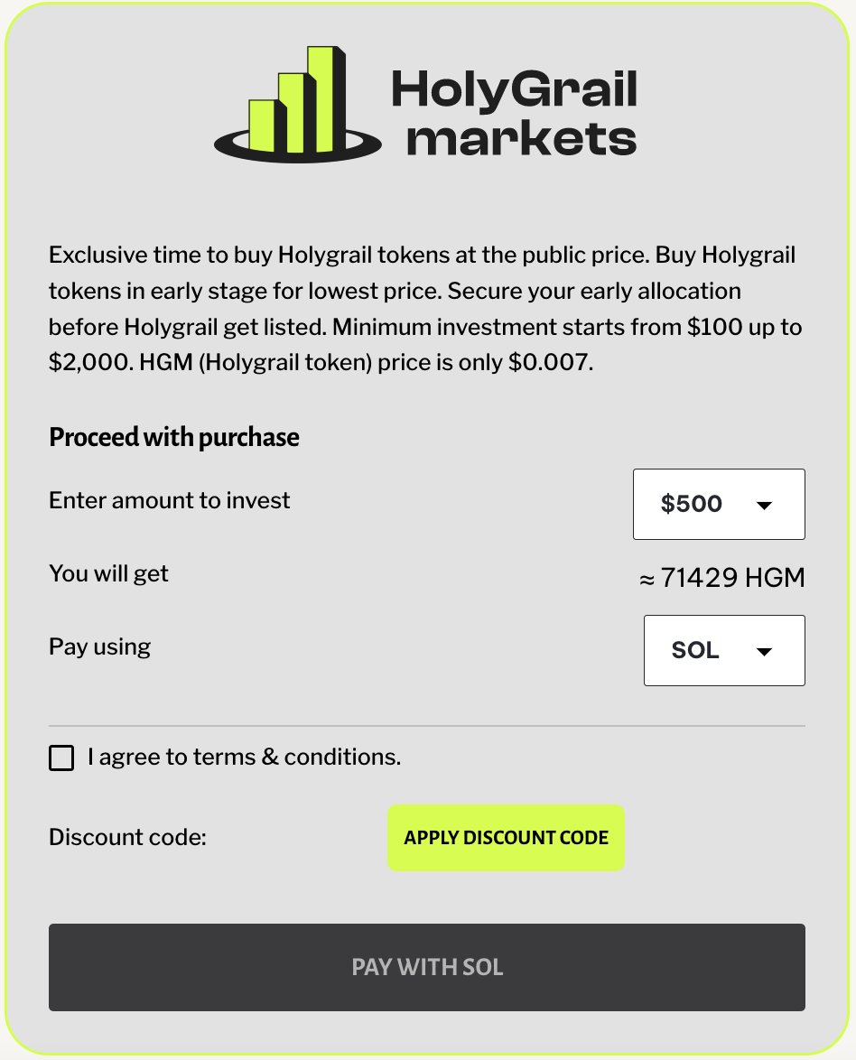 Holy Grail Markets tweet media