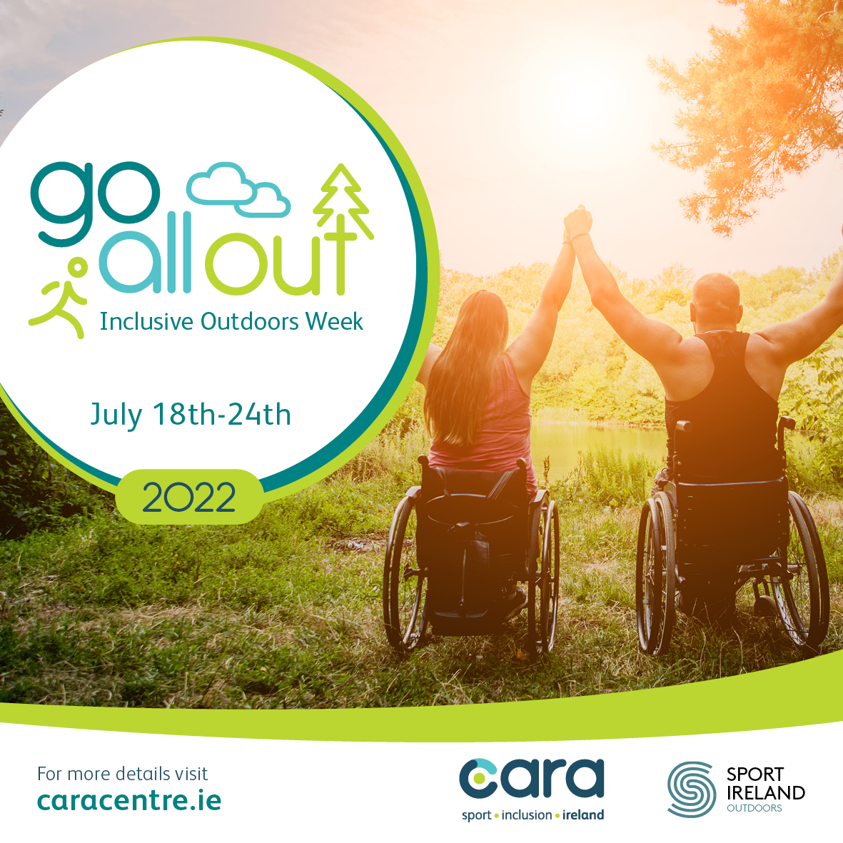We are supporting Cara Sport Inclusion Ireland’s inaugural “Go All Out” week 18th-24th July. facebook.com/Ballincolligpa… #goallout2022 #sportinclusionireland #activeoutdoors #disability #activedisability #inclusiveoutdoors #activelifestyle @caracentre @sportireland