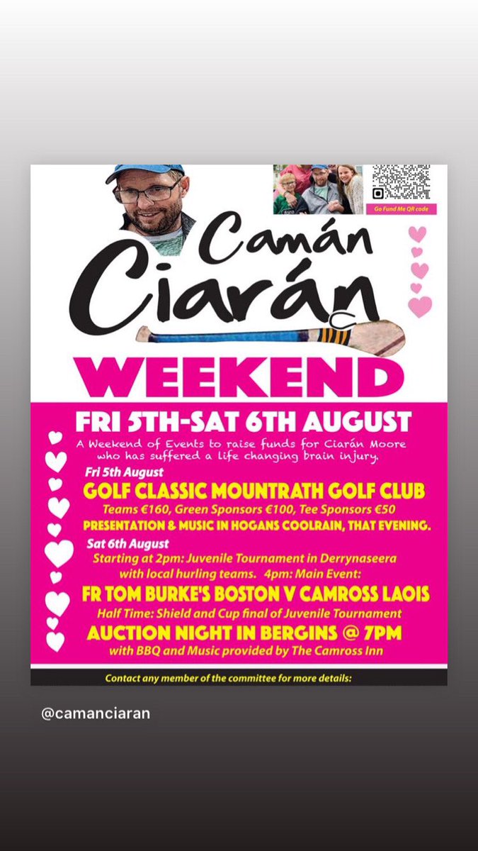 Please support! A great weekend ahead.