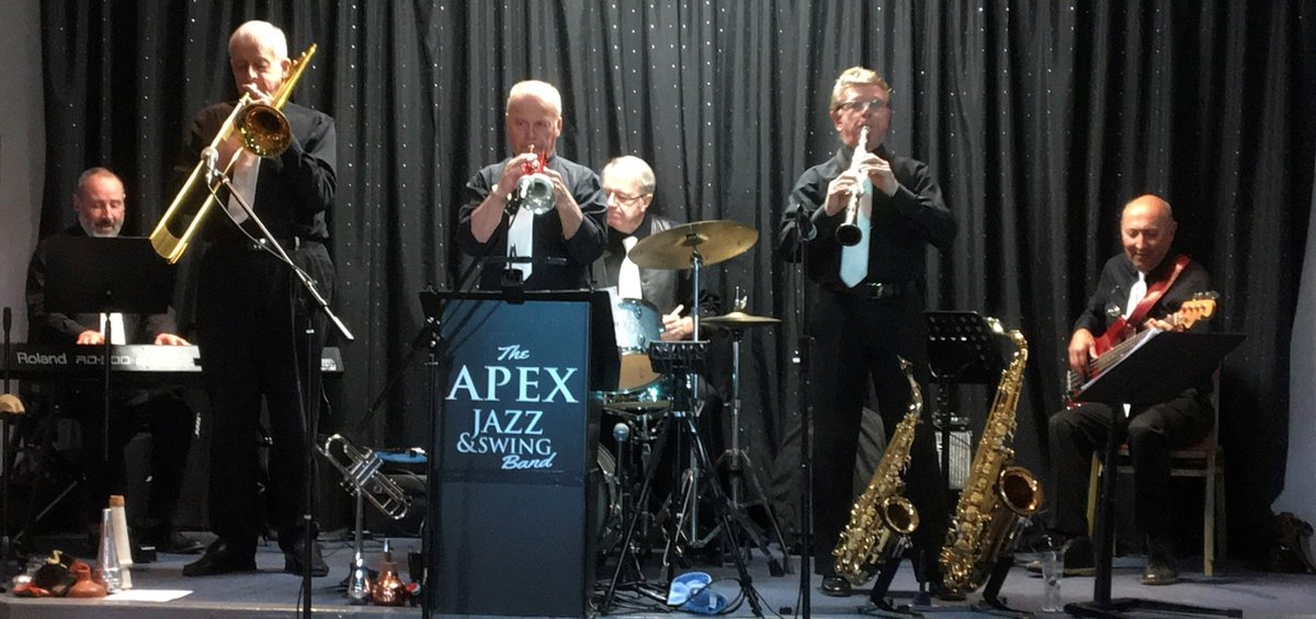 5.30pm tonight Val Wiseman and the Apex Jazz &amp; Swing Band / 8pm Westside House Band @birmjazzfestival #BSWJazz22 #jazztonight #birminghamhotels #hiltonhospitality