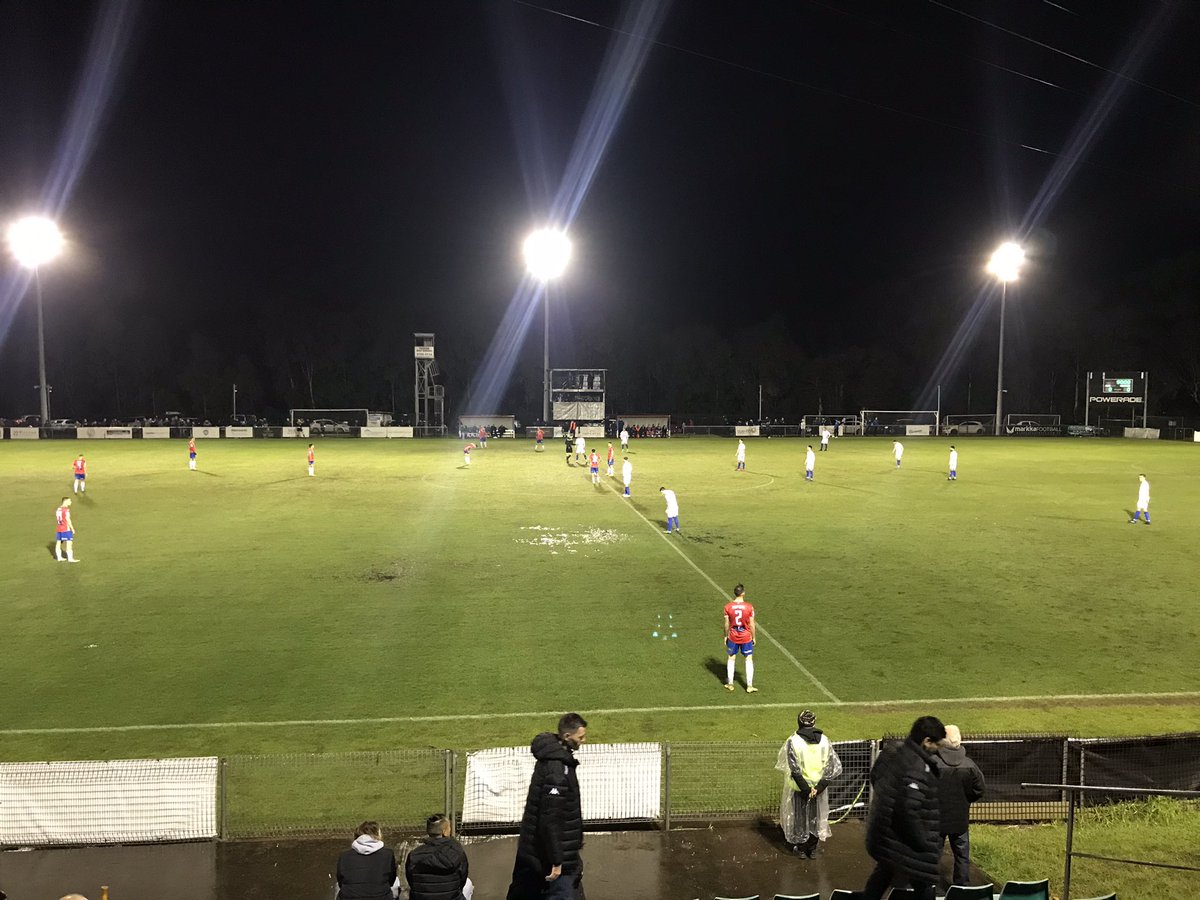 jeffrey_gabriel's tweet photo. Underway in the @AustraliaCup - great to be watching a Cup game again! #BWEFC v @oakcannonsfc #AustraliaCup #MagicOfTheCup https://t.co/lKS5zUNrPl