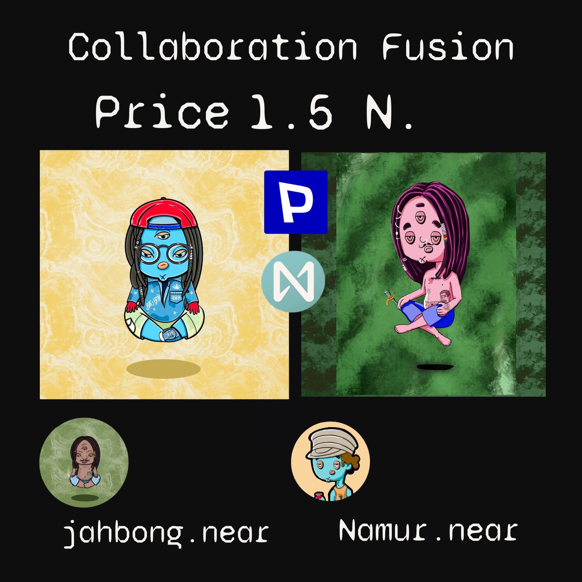❤️‍🔥New drop ❤️‍🔥
The project collaboration is complete thanks to your cooperation. <a href="/KakoWisa/">Namui62</a>   💚💛❤️☮️🤟

List <a href="/jahbong420/">Jah Bong 🎋 ( บ้องระเบิด)</a>  paras.id/token/x.paras.… 

List <a href="/KakoWisa/">Namui62</a> paras.id/token/x.paras.… 

<a href="/ParasHQ/">Paras 🟩🟧</a>  #paras  #NEAR  #NFTCommmunity  #NFTTHAILAND  #PARASnft  🫶🏻☘️🧬