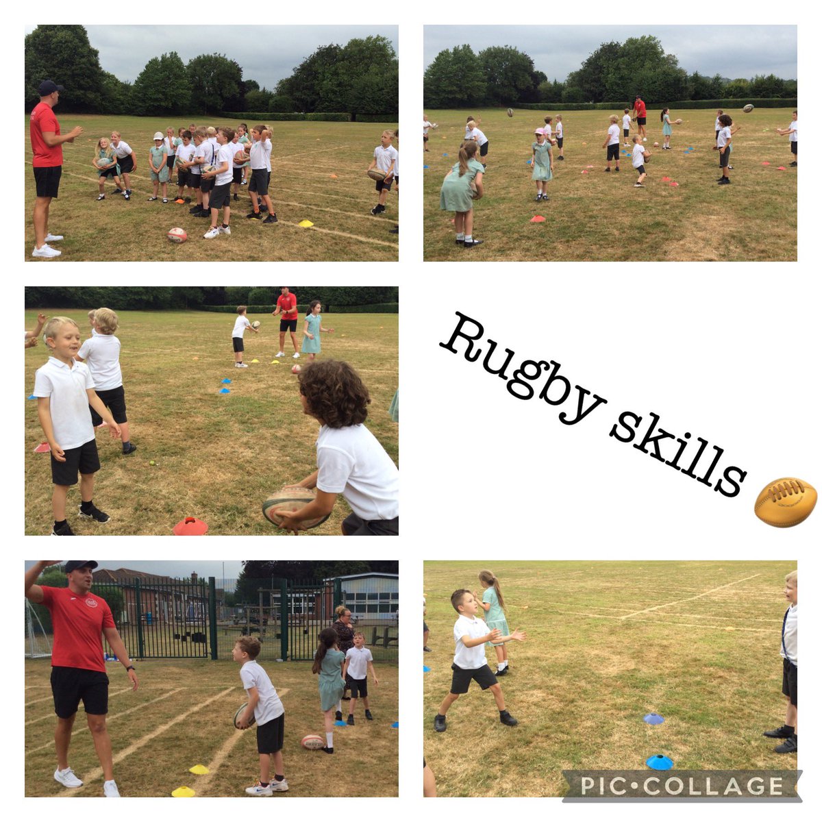 cwp_usk's tweet photo. Dosbarth Usk really enjoyed another health and well-being session as part of our ‘Ready,Steady,Go!’ project. We were so lucky to have a past pupil Ollie Periam to lead fantastic coaching sessions. @cwp_usk @cwprimary https://t.co/vMjkPuCcSZ
