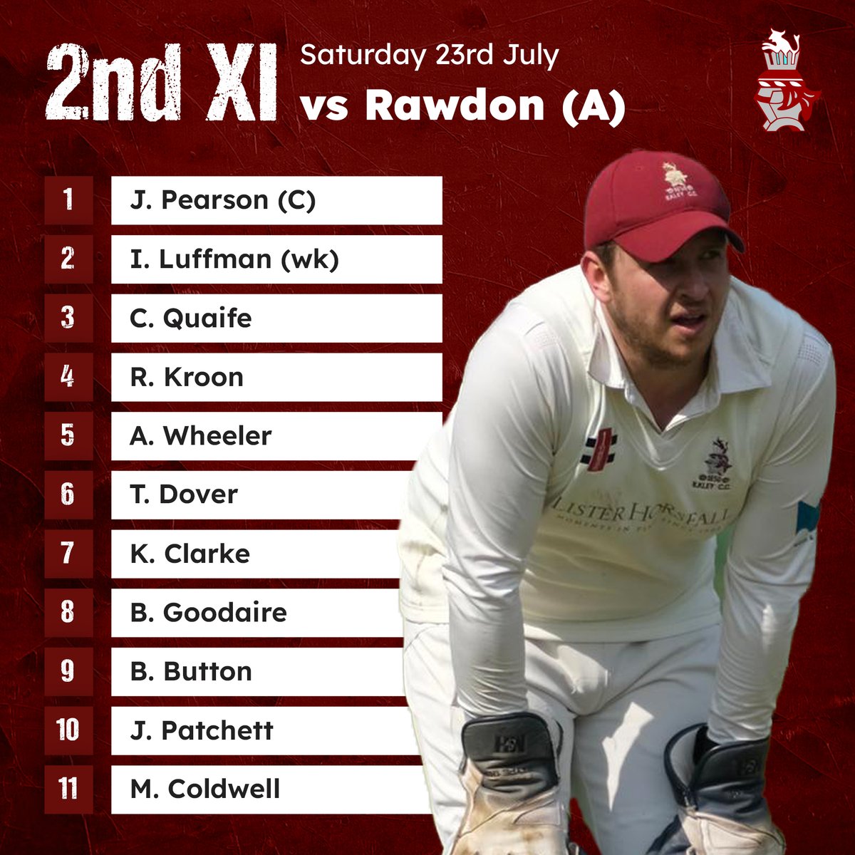 IlkleyCC's tweet photo. 🏏 THIS WEEKENDS TEAMS 

1st XI vs @rawdoncc 
2nd XI vs Rawdon
3rd XI ❌ Postponed to 28th August due to Pool having an Under 18s cup final. 

Come on the ICC!

#ICC #IlkleyCC #Ilkley #AireWharfe #Cricket #ICCTWD #CricketSeason https://t.co/RjlCE7u91h