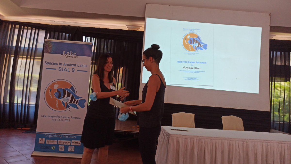 Ismael Kimirei (@ikimirei) on Twitter photo Best PhD student talk award go to two students, <a href="/TKamulali/">Tumaini Kamulali</a> and Virginie Ricci from University of Basel Best PhD student talk award go to two students, <a href="/TKamulali/">Tumaini Kamulali</a> and Virginie Ricci from University of Basel