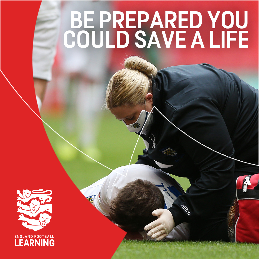 The FA Level 2 Emergency First Aid in Football (EFAiF) aims is to raise the standard of first aid provision within football.
It goes beyond generic first aid and includes elements specific to football.

Book onto a course today: bit.ly/37llArP