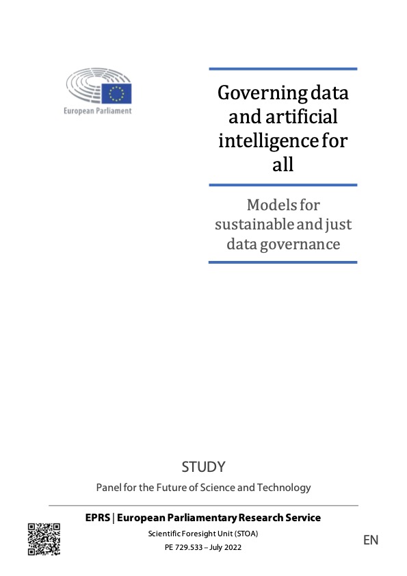 taoexcellence's tweet photo. New #study on Governing data and #artificialintelligence for all - models for sustainable and just data governance. #AI 1/5
https://t.co/QOyne9nytU
#machinelearning #MLMD #publichealth #dataresearch #clinicalresearch #clinicalstudies #regulatoryaffairs #Europe #EU #digitalhealth https://t.co/vaccYlQid8