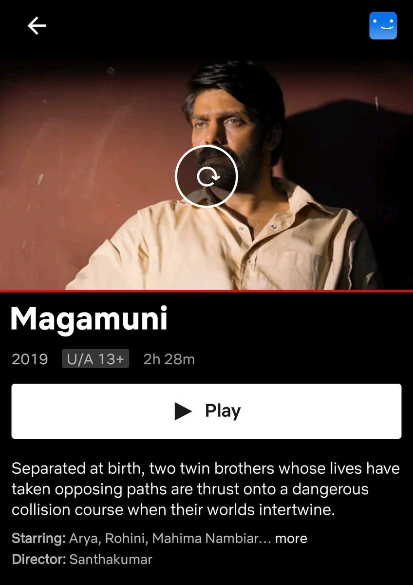 Magamuni ❤️ now Streaming @NetflixIndia 💥🔥

@arya_offl | @Mahima_Nambiar