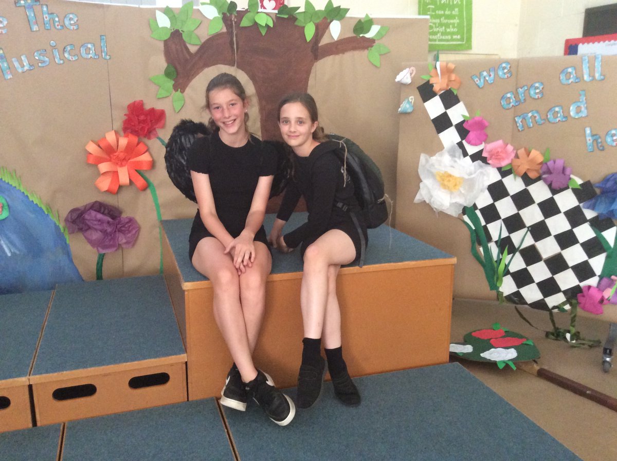 BarninghamCEVCP's tweet photo. Alice the Musical was such a hit! Well done Owl Class. Best of luck to our Year 6 pupils as they get ready to move to secondary school this September. #year6 #alicethemusical @BCEVCPOwls https://t.co/oLSfWGd31u
