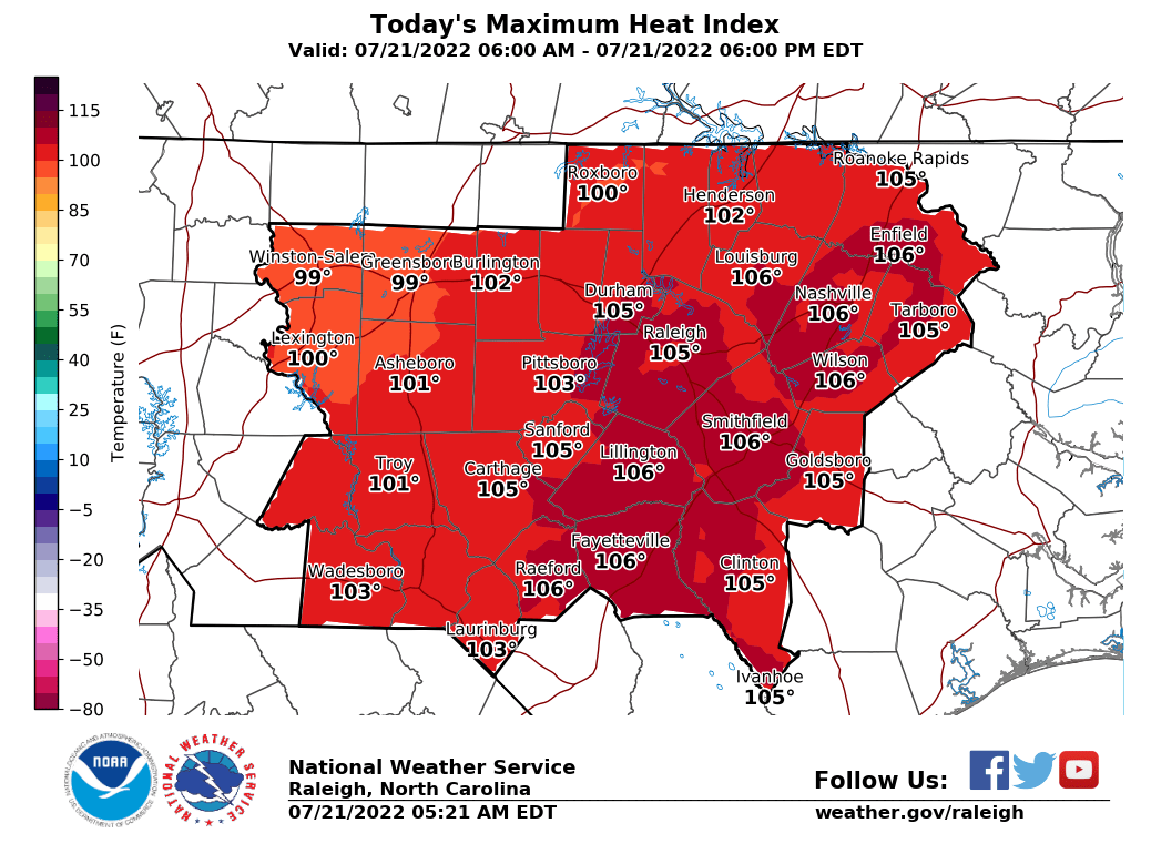City Of Fayetteville On Twitter RT NWSRaleigh Dangerously Hot Today A Heat Advisory Is In City of fayetteville on twitter rt nwsraleigh dangerously hot today a heat advisory is in