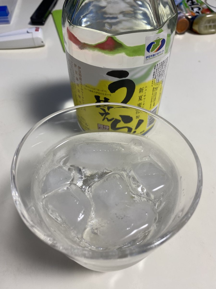 それではロックで頂きます(* ˘꒳˘) 