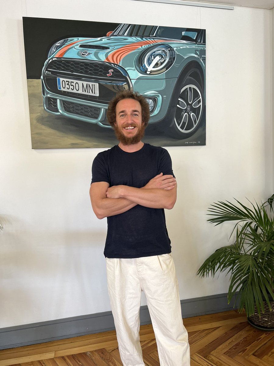 BMWGroupEspana's tweet photo. Hoy estamos de #MINIForum en Madrid, pura filosofía #MINI junto a nuestros embajadores @LaiaSanz_ #Danielllescas y @ManuCampa_Art https://t.co/pwfC5X7luI