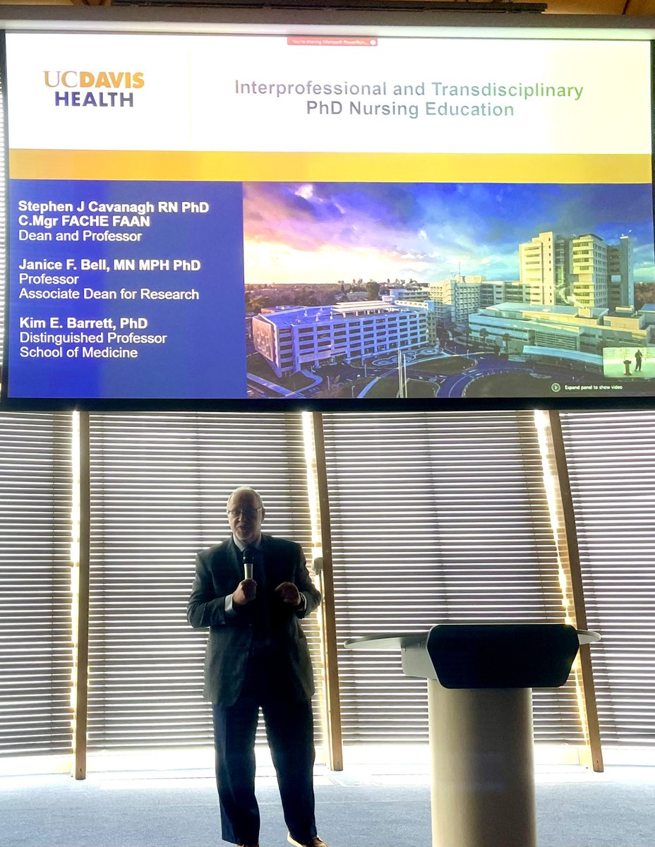 Interprofessional and Transdisciplinary Nursing #INDEN22 Thank You Dr. Stephen Cavanagh for your insightful perspective. #nursesworking2gether #strongcollaborations #futureresearchers