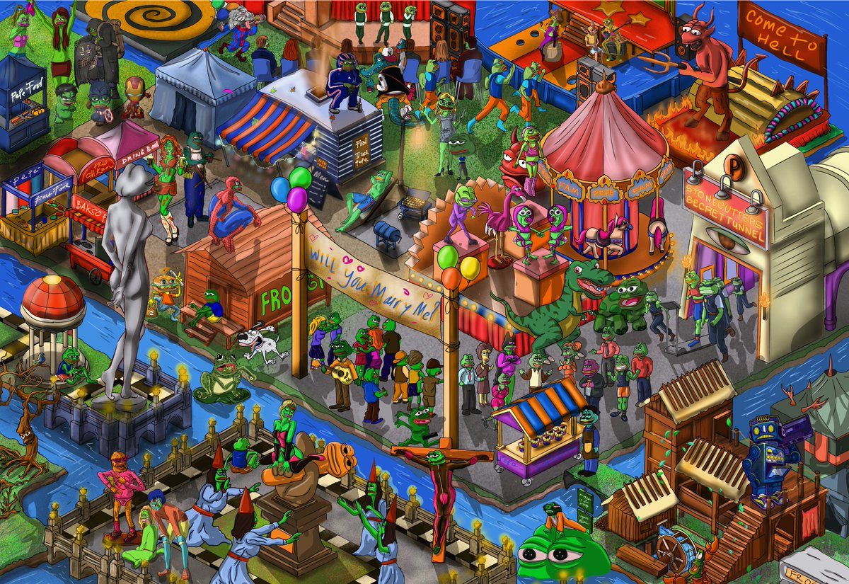 I never give up for this. 💪😇
Final price. 
Only 0.22 $ETH
"Afternoon Celebrations "
foundation.app/@nz_artstudio/…
I'm verry hopefully 😍🤩😘
#Frogfam #withFND
#pepefam #NFT