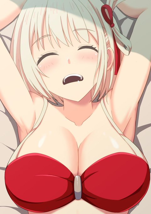 リコリコ3話感想
キマシ塔建造回
正直、千束はキラみたいで好きじゃない
クルミだけが癒し

ええい、BBAを映せ!!
(ノシ 'ω')ノシ バンバン

適当に描いちゃったけど
寝巻きブラどんな構造してんのや 