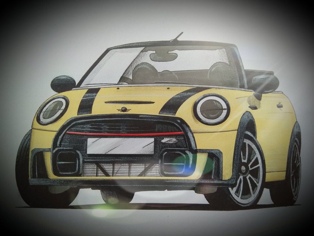 GeorgeCochrane1's tweet photo. It's a wee bit cooler, I'm going for a #TopDownThursday though...
#Geo3Doodles #MINI #BINI #Convertible #Doodle #TapsAff π https://t.co/GD1yS2dRxR