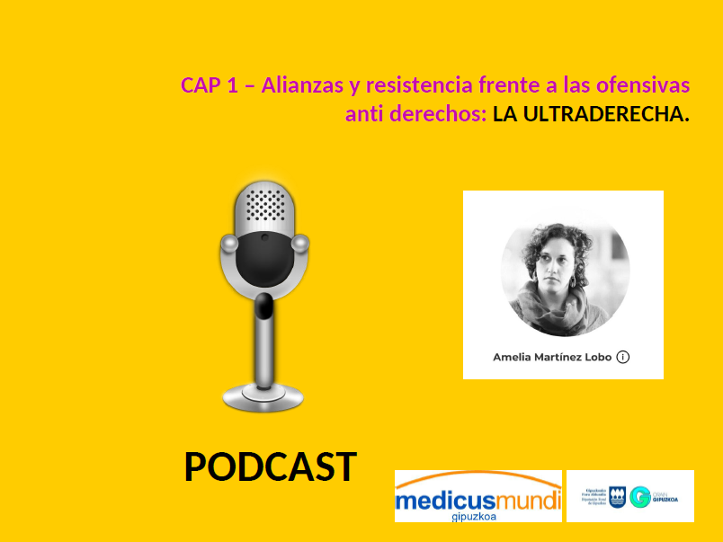 mmgipuzkoa's tweet photo. #PODCAST AMELIA MARTÍNEZ LOBO
Project Manager y directora de la publicación “De los neocón a los neonazis. La derecha radical en el Estado español” editado por la Fundación Rosa Luxemburg.
https://t.co/SyA1nbeoqh https://t.co/7T0vpAdVlM