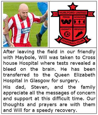 Hurlford United tweet media