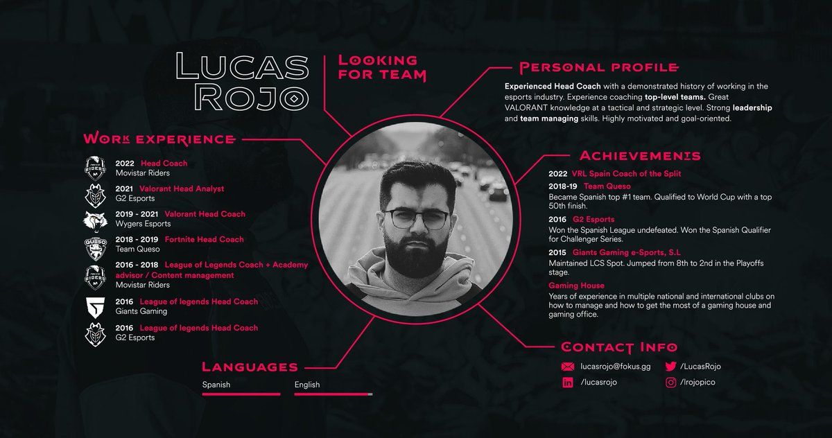 After my unfortunate short run with <a href="/akrewhq/">Akrew</a> I’ll be looking for opportunities in NA. I think I can bring a lot of structure to a team while leading it

If you need proof of my work or any reference just hit me up in my dms. Or contact <a href="/AlxShow/">ALXshow ❤️🇰🇷</a> 

I’m not gonna stop until I get it