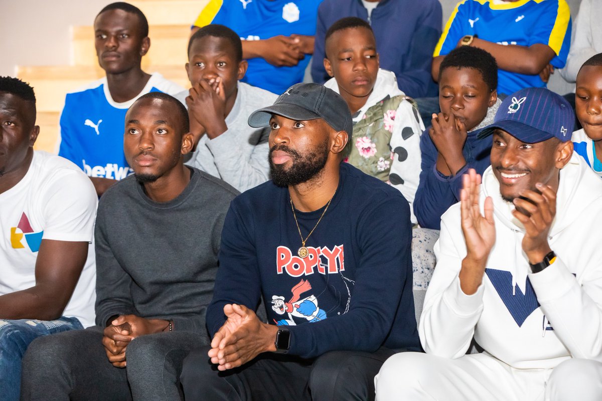 On Mandela Day I organised an event called “67 Minutes with my Football Role Model.”The aim of this day was to bring young football players from my township, Daveyton into one room with their football role models. My heart is happy ❤️

<a href="/MissSundowns_/">Miss Mamelodi Sundowns</a>