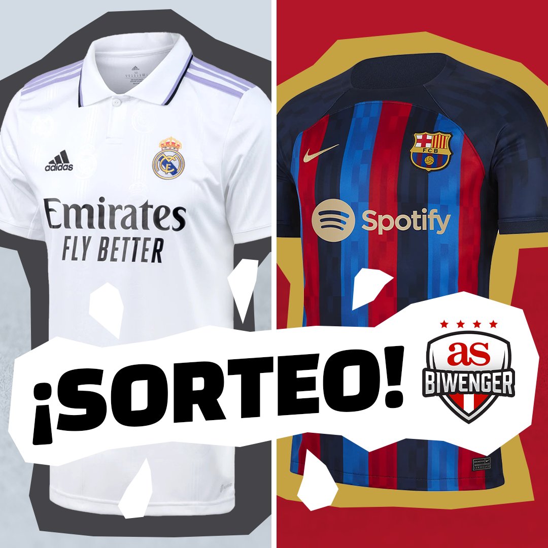 📢 SORTEO #ELCLÁSICO
 
👕 ¡Gana la CAMISETA de tu equipo!
 
📲 Síguenos + Rt

🗣️ Menciona a 2⃣ amig@ e indica el resultado del partido con #ElClásico

⏰ Hasta la madrugada del sábado al domingo a las 5:00h. Saldrá un ganador/a entre los acertantes de nuestras 3 RRSS

¡Suerte! 😉