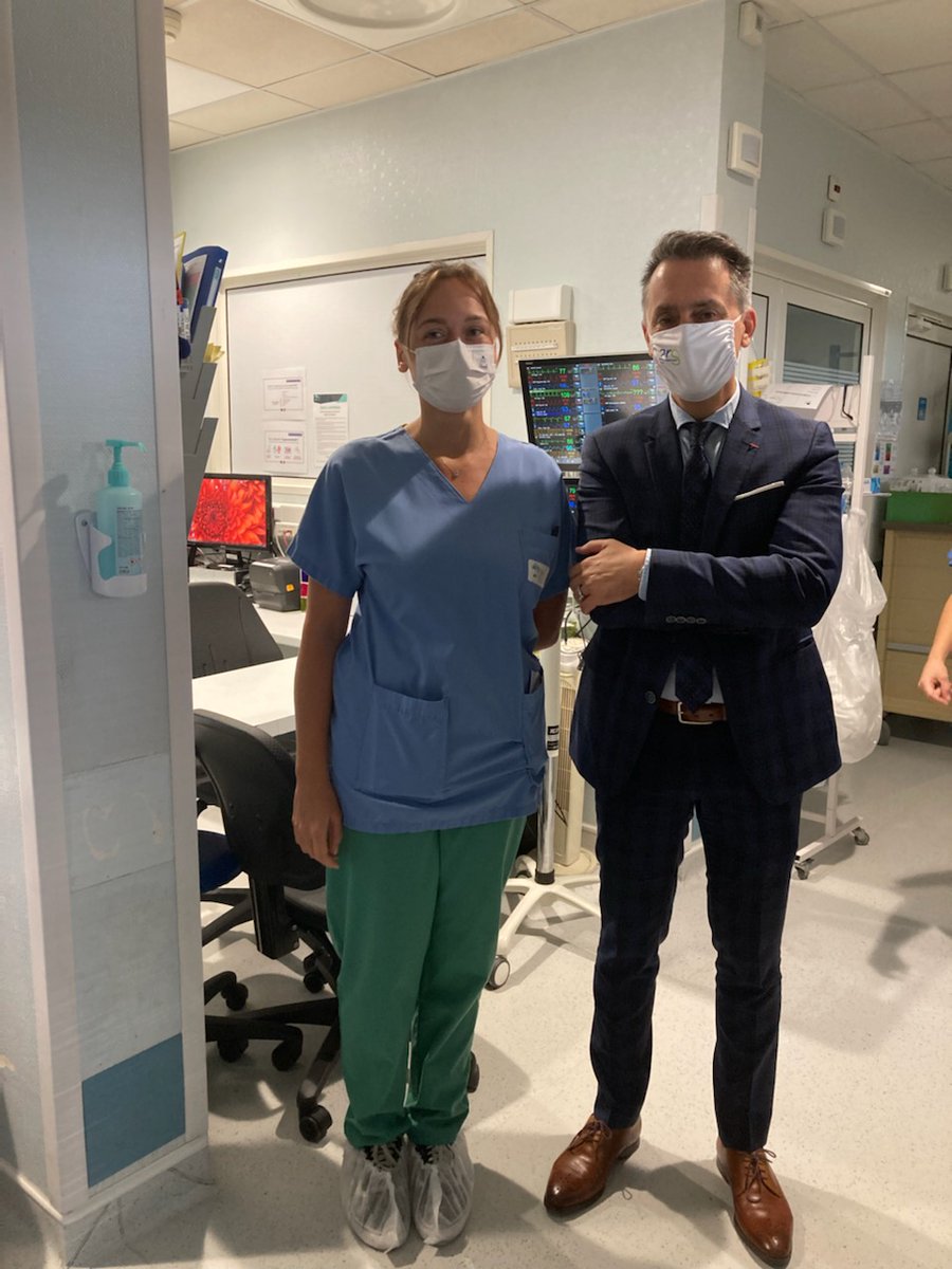 [#clinique] Didier Jaffre Directeur Général @ARS-OC en visite à la clinique du Parc de <a href="/CastelnauleLez/">Castelnau-le-Lez</a> 
Rencontre avec le Dr Serge Constantin Président du Groupe <a href="/Clinipole/">Clinipole</a> et avec les équipes, dont celle du service de #réanimation