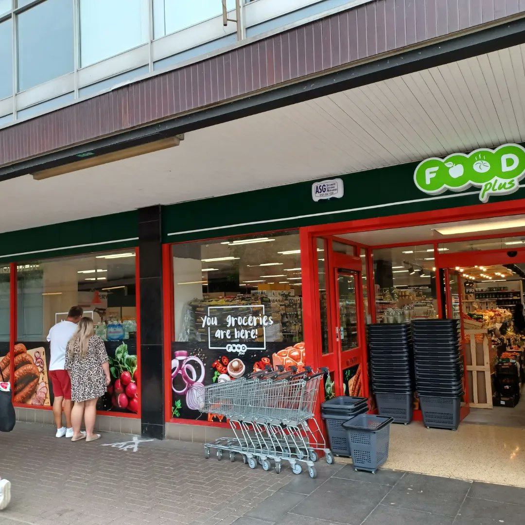 Another great opening at the town centre. Welcome a new Food Plus to the town! It's just opposite Tesco! Support your local 👍

#foodie #stevenage #newbusiness #europeanfood