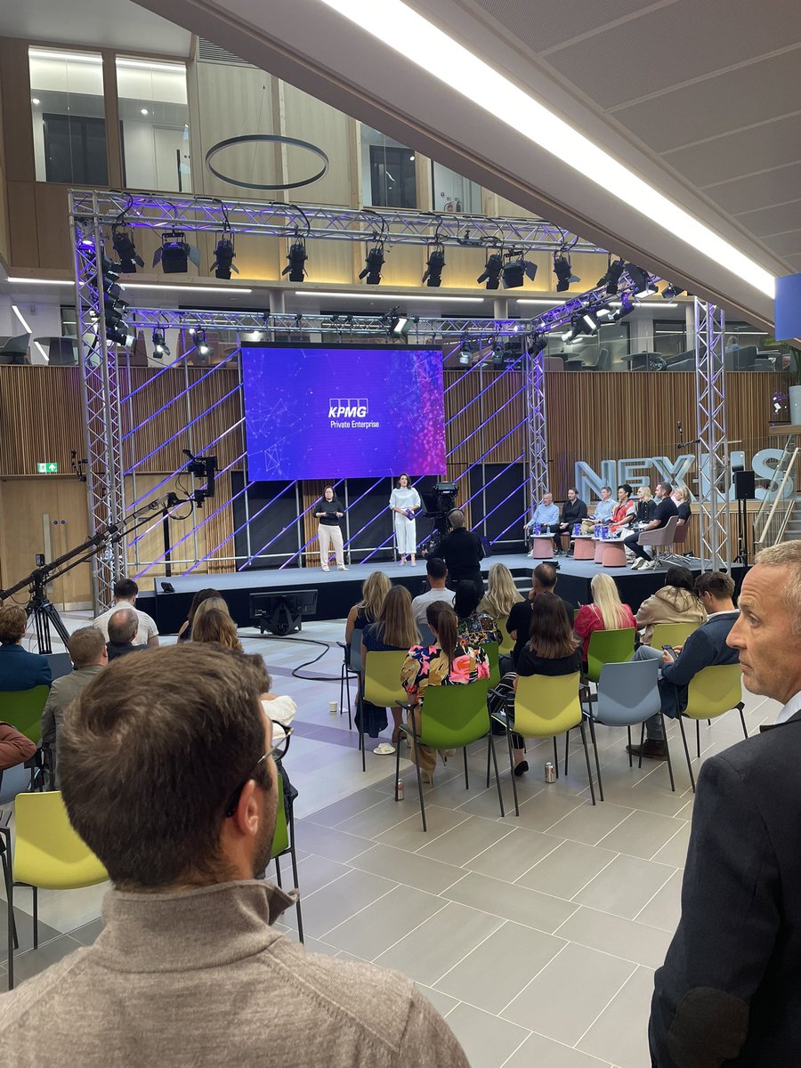 Everywhere you look in @nexusunileeds today, and every day, we see #innovation #techinnovatoruk finals competition here in #Leeds #LevellingUp #NorthernPowerhouse