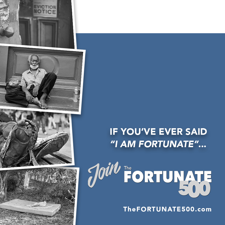 HavenTorontoCA's tweet photo. If you've ever said #IAMFORTUNATE, please consider #GivingBack. When you join #TheFORTUNATE500, you reduce barriers to health care, housing and food security for elder homeless men.
Join here ➤ https://t.co/EboBK0F9GU
#PayItForward
#Community https://t.co/Mn61QYcGMk
