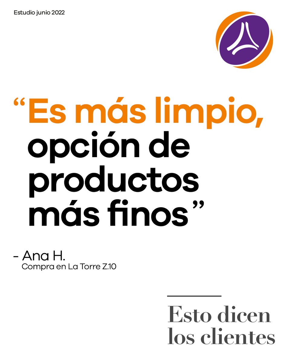 Esto dicen los clientes.