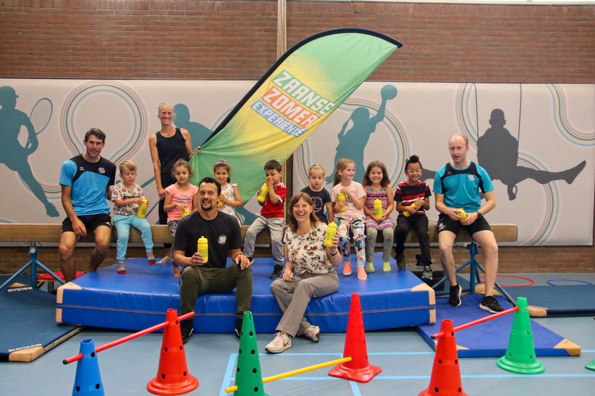 Met gezond gedrag kun je niet vroeg genoeg beginnen #kansrijkestart. De hele zomer gratis sport en spel bij de #ZaanseExperience <a href="/sbzaanstad/">SportbedrijfZaanstad</a>