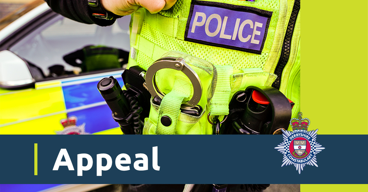 DerbysPolice's tweet image. We’re investigating reports of an assault in Riddings where a man suffered a broken jaw. Can you help? More details here: bit.ly/3v5lJMx
