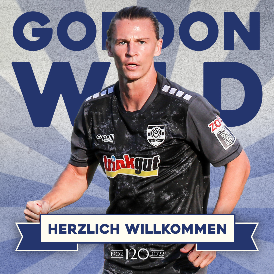 MSVDuisburg's tweet image. Jetzt ist alles wasserdicht! 🌊

Gordon #Wild hat beim #MSV einen Vertrag bis 2023 unterschrieben und ist in diesen Minuten mit im Mannschaftsbus auf dem Weg  nach Osnabrück. 💪💪

👉 msv-duisburg.de/wild-an-der-we…

#120JahreMSV #Duisburg