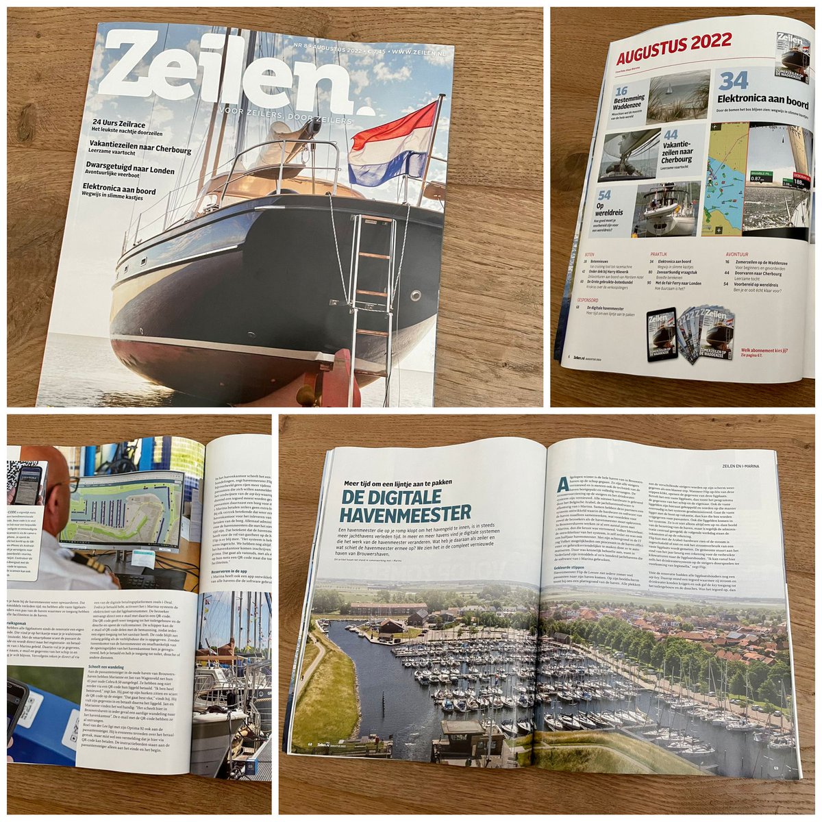 In het nieuwe <a href="/Zeilen_magazine/">Zeilen</a> een leuk artikel over <a href="/imarina_eu/">i-Marina</a> lekker in de kuip lezen dus! #havenmeester #jachthaven #marina #haven #zeilen #watersport