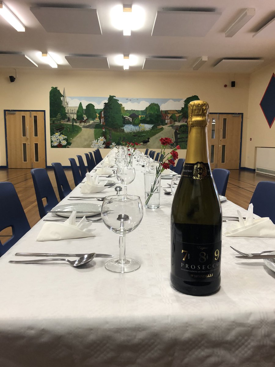 What better way to end the term with a Year 6 Parent Gala Dinner at Welbourn Primary Lincs.