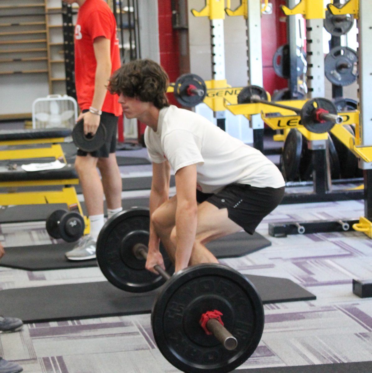BishopDuBourg's tweet photo. A group of students have been grinding in the weight room all summer long๐ช #studentathlete https://t.co/00dXNOcJqb