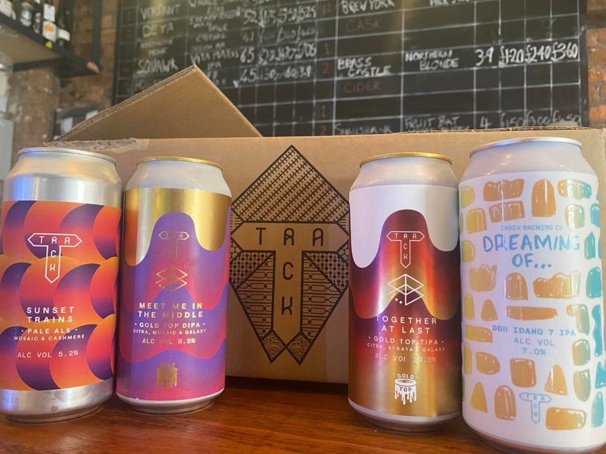 DELIVERY DAY! We can't wait to tuck into these special long awaited IPA'S fresh from our friends @trackbrewco Grab your mates and come enjoy these juicy goodies, open till 10PM with some lively wordplay birthday celebratory fun at <a href="/WordCraftPoetry/">WordCraft</a> tonight too!